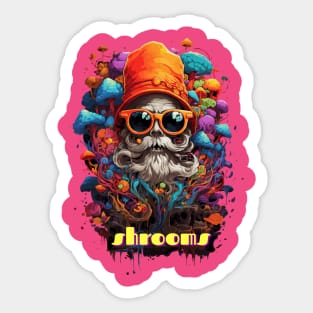 shrooms Sticker